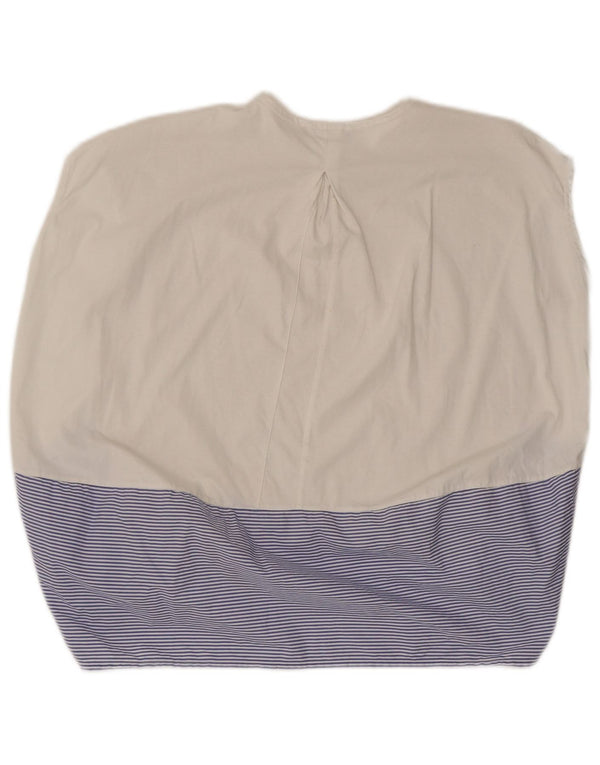 Zara Chemisier sans manches pour femme UK 10 Small Multicolore Colourblock