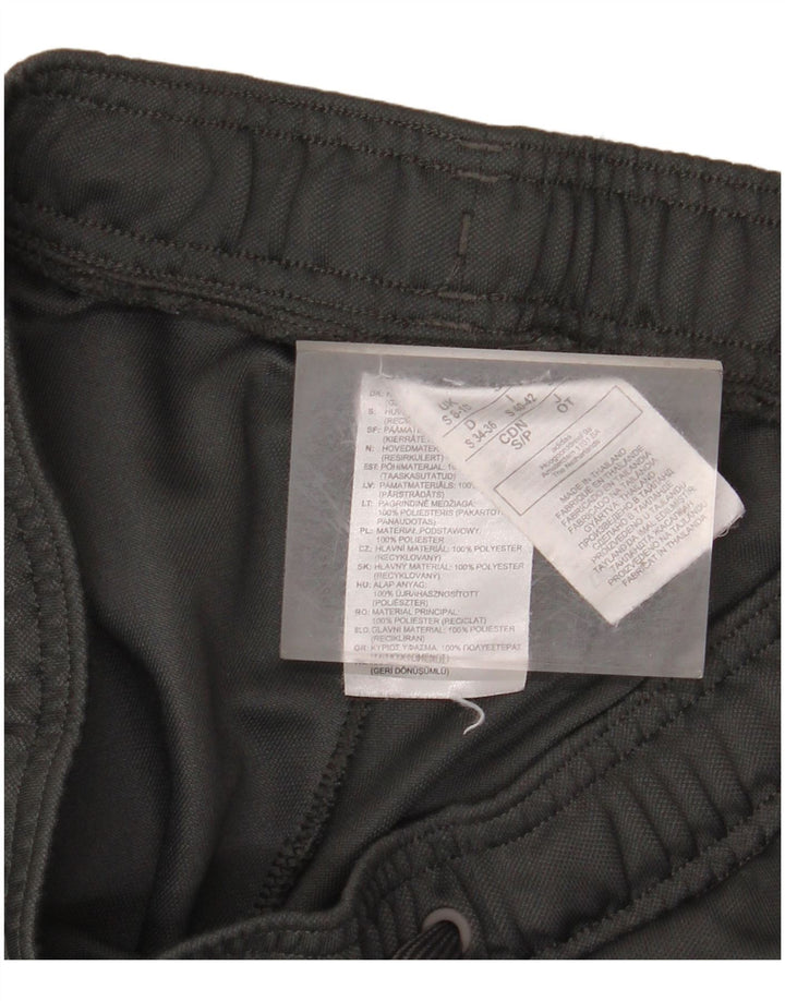 ADIDAS Pantalon de survêtement pour femme UK 8/10 Petit Gris Polyester
