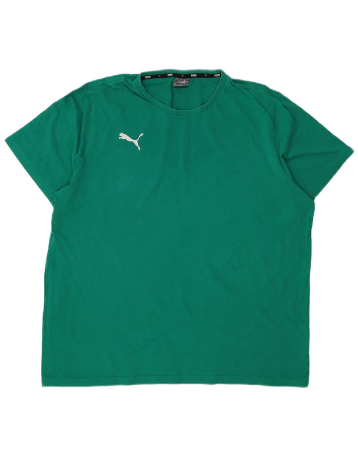 Puma T-Shirt Homme Top 2XL Turquoise