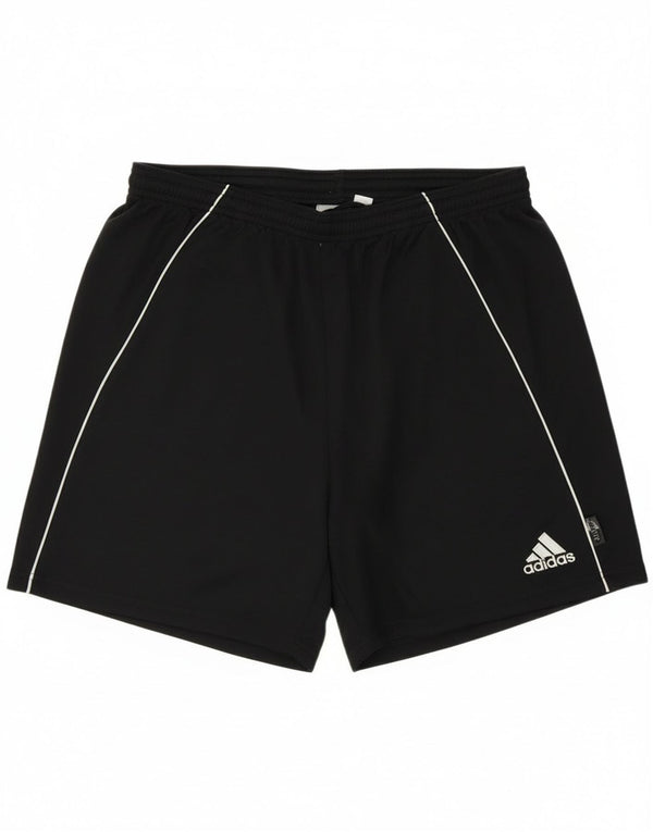Adidas Short de sport Climalite pour homme, grand, noir, polyester