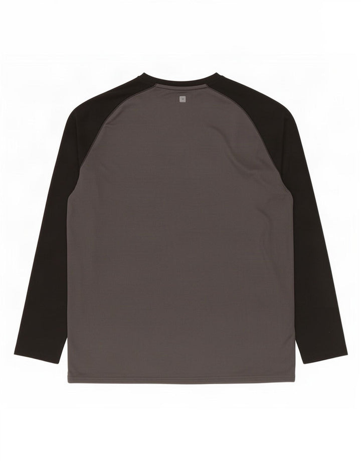 Mountain Warehouse Haut IsoCool à Manches Longues pour Homme 2XL Gris Colorblock