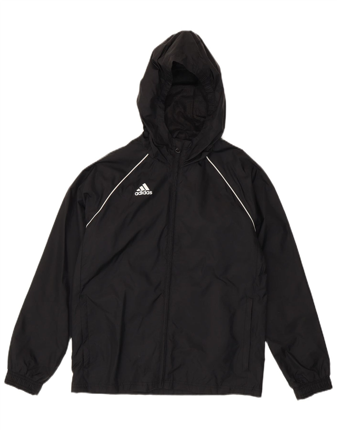 Veste de pluie à capuche Adidas garçon 11-12 ans noir