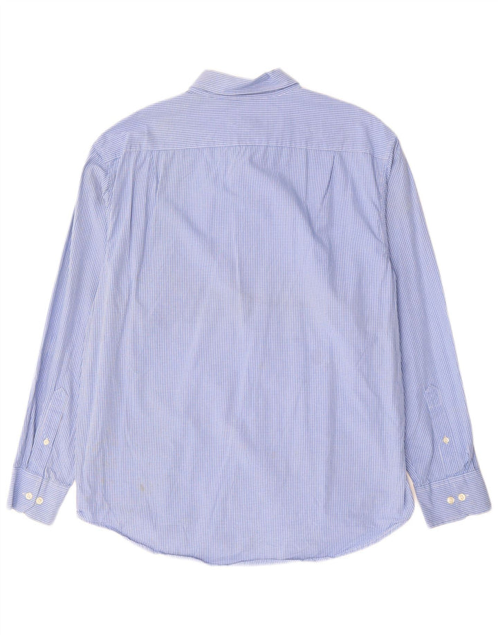 Izod Chemise Homme Grand Bleu Vichy Coton