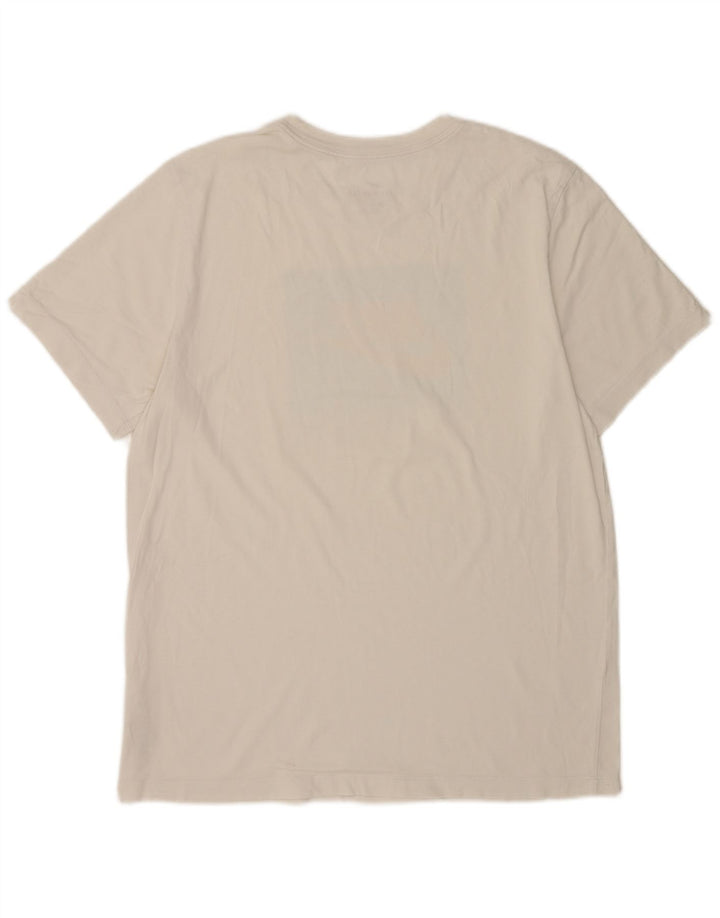 Nike T-shirt graphique pour homme en coton blanc Taille L
