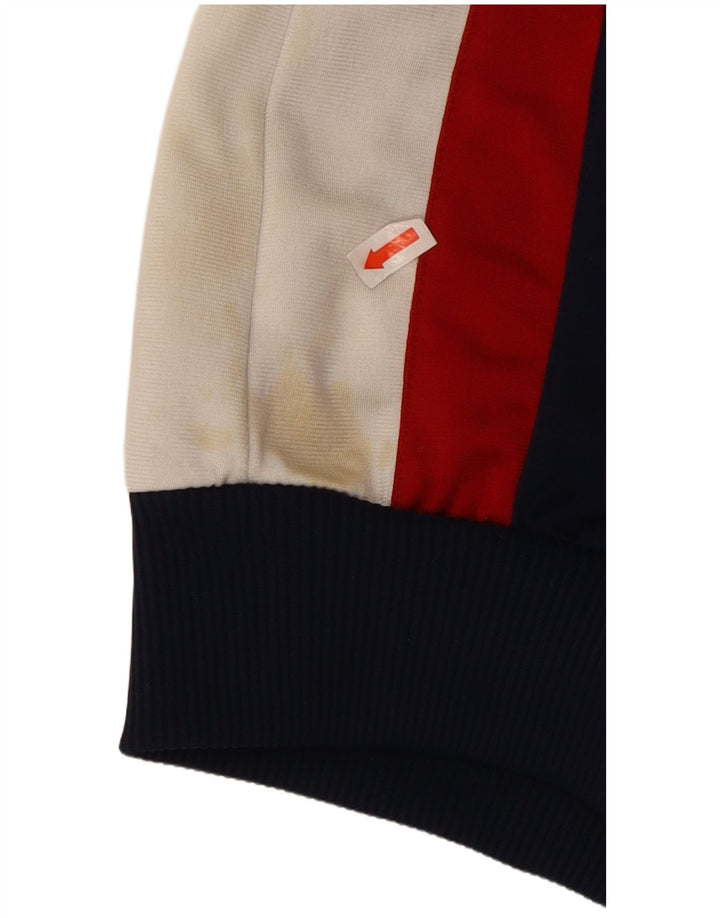 ADIDAS Veste de survêtement graphique pour homme UK 44/46 Large Bleu marine