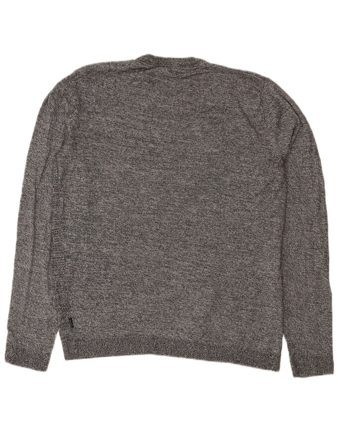 Jack & Jones Pull Col Rond Homme XL Gris Moucheté