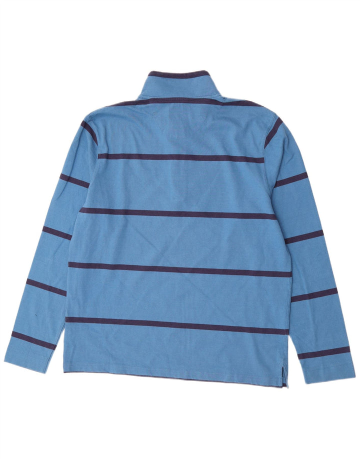 Marks & Spencer Sweat-shirt Blue Harbor pour hommes, grand rayé bleu