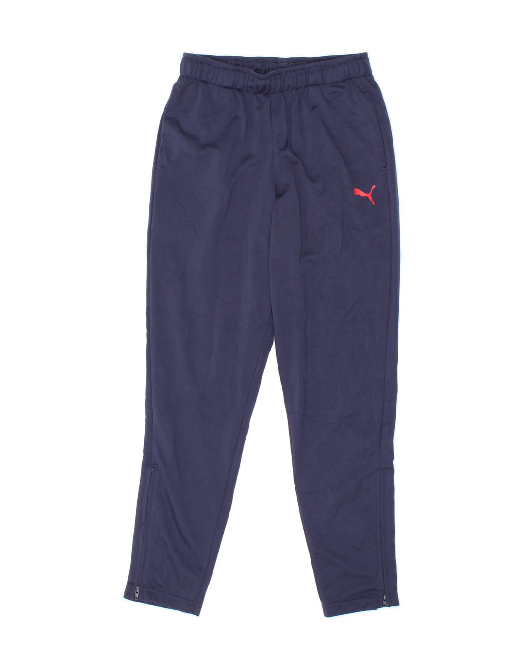 PUMA Boys Graphic Full Tracksuit 11-12 Years  Navy Blue Colourblock Vintage Puma and Second-Hand Puma from Messina Hembry 