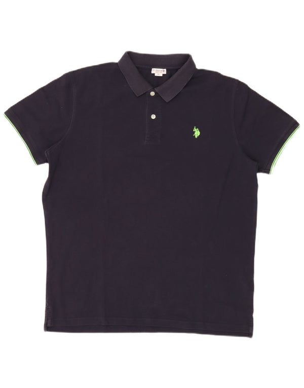 U.S. Polo Assn. Chemise Homme XL Bleu Marine Coton