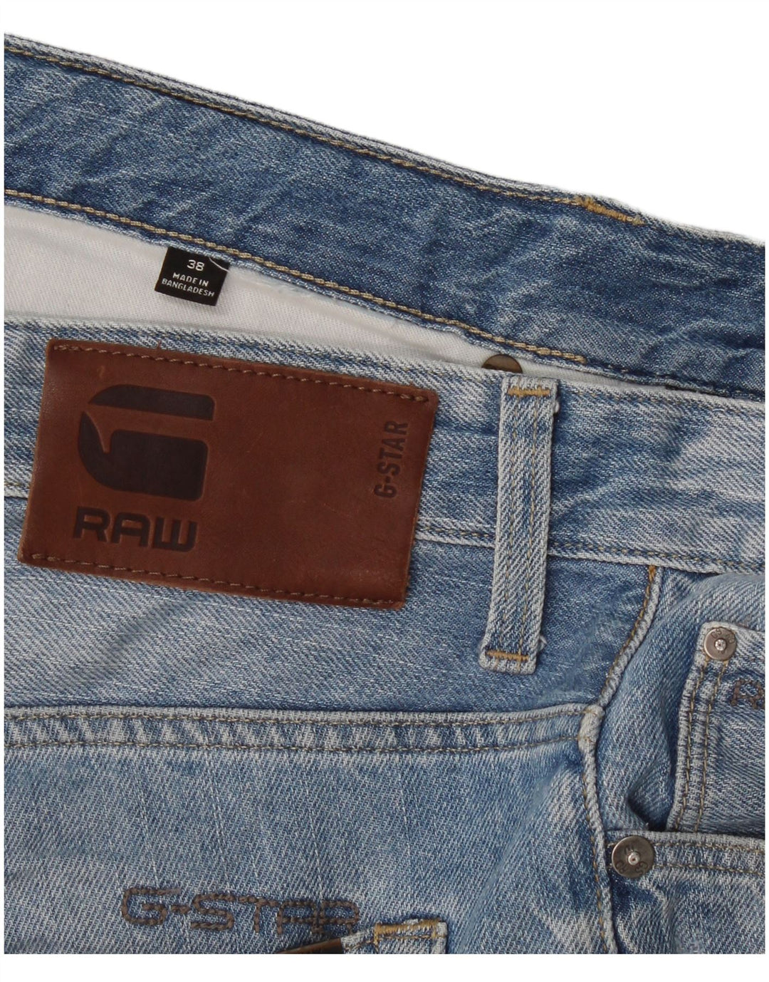G-Star Short en Jean 3301 Homme W38 XL Bleu