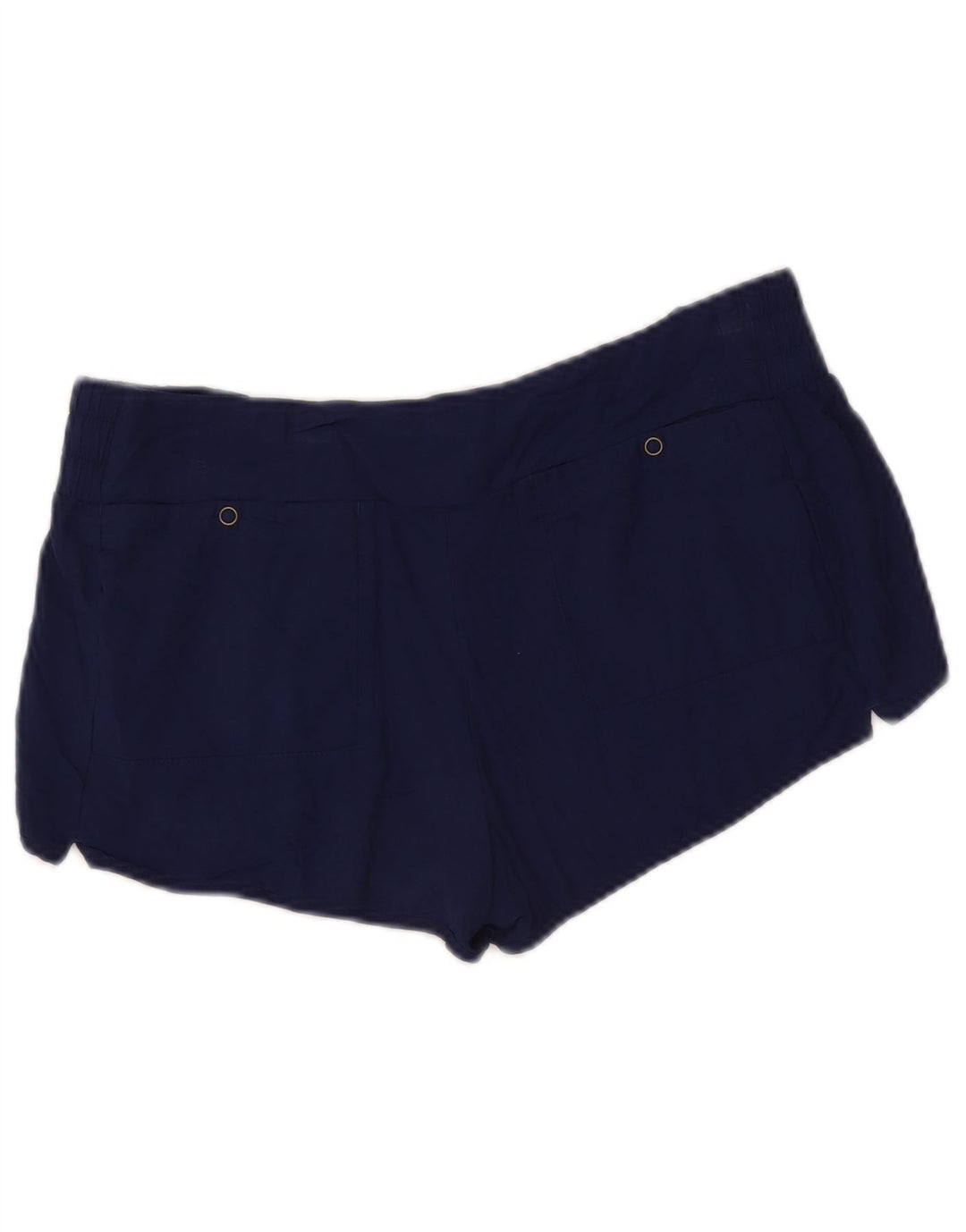 Hurley Short de sport pour femme UK 14 Rayonne bleu marine moyen