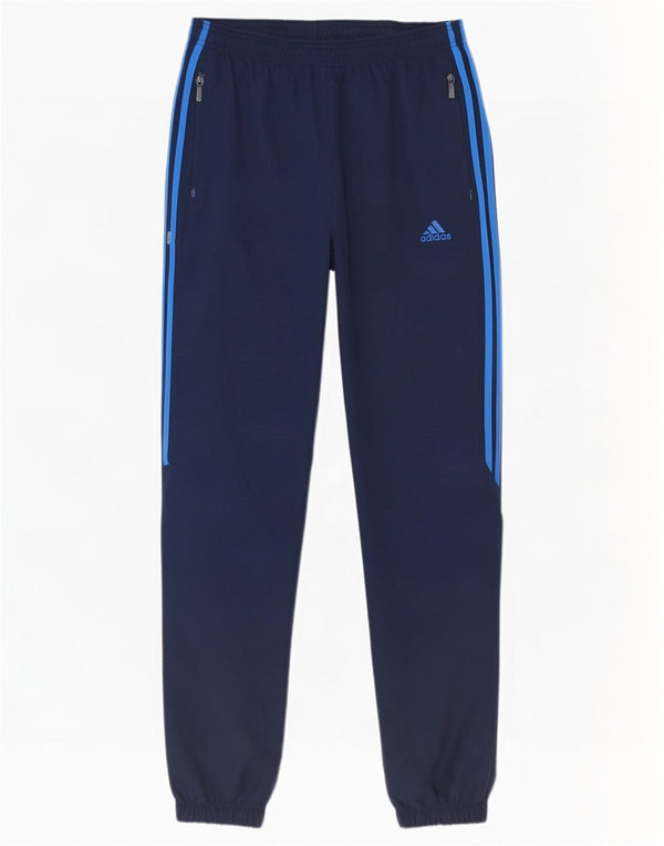 Adidas Pantalon de survêtement pour homme Pantalon de jogging Large Bleu marine Polyester