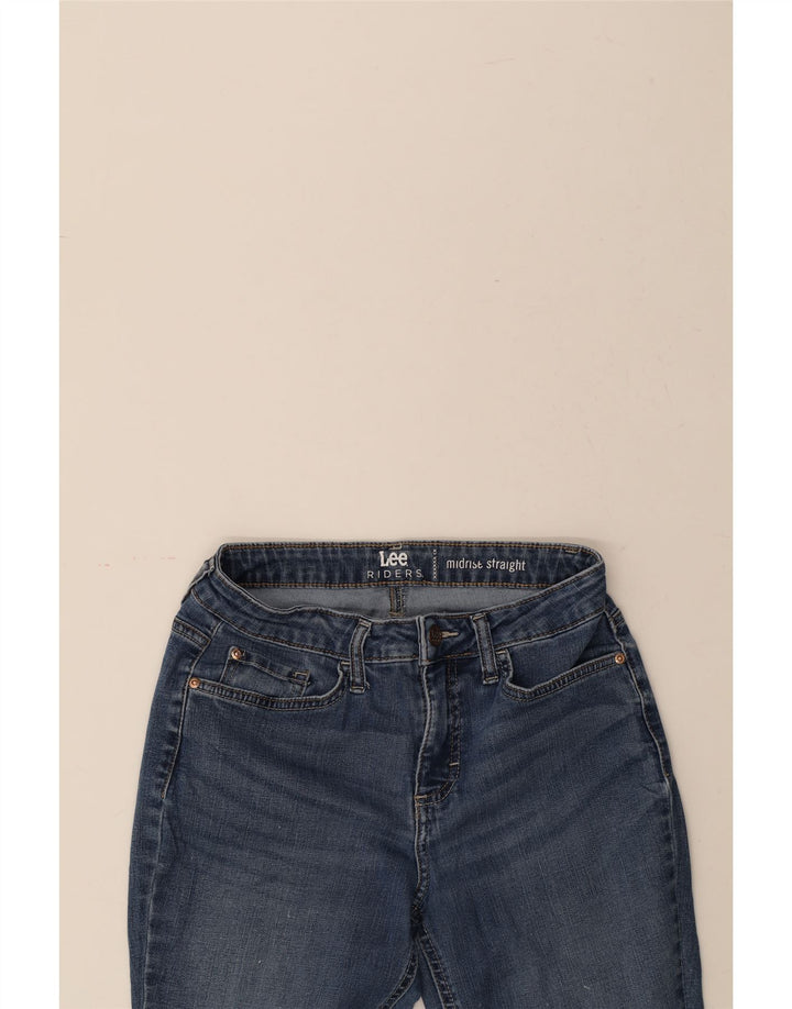 LEE Womens Mid Rise Straight Jeans W28 L30 Blue Vintage Lee and Second-Hand Lee from Messina Hembry 