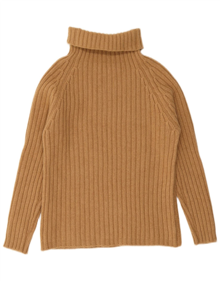 Etro Pull col roulé pour femme UK 14 Beige moyen