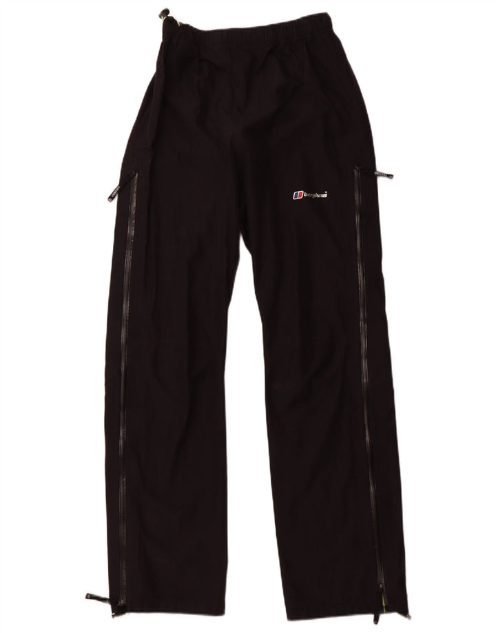 BERGHAUS Pantalon de survêtement pour femme UK 10 Small Noir Polyamide