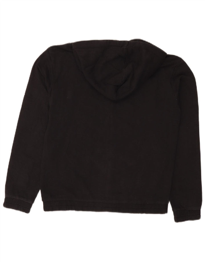 CHAMPION Pull à capuche zippé pour femme UK 14 Coton noir moyen