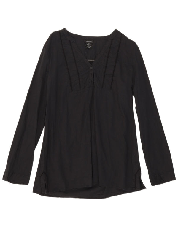 Calvin Klein Jeans Chemisier à manches longues pour femme UK 18 XL Noir Coton