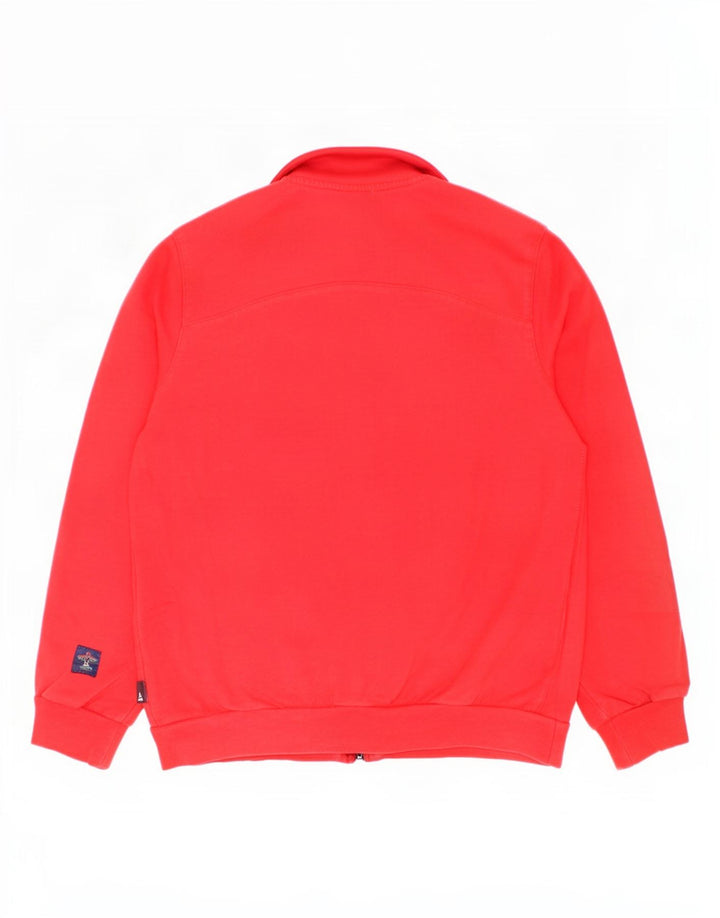 Adidas Veste de Survêtement Garçon 9-10 Ans Rouge Coton
