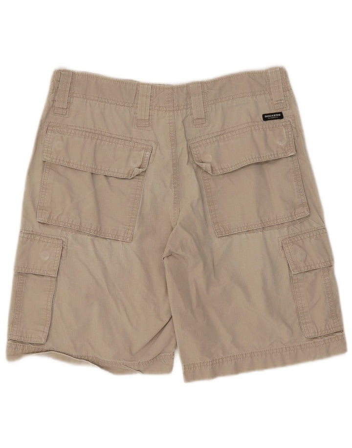 Dockers Short Cargo Coupe Confort W31 Homme Coton Beige Moyen