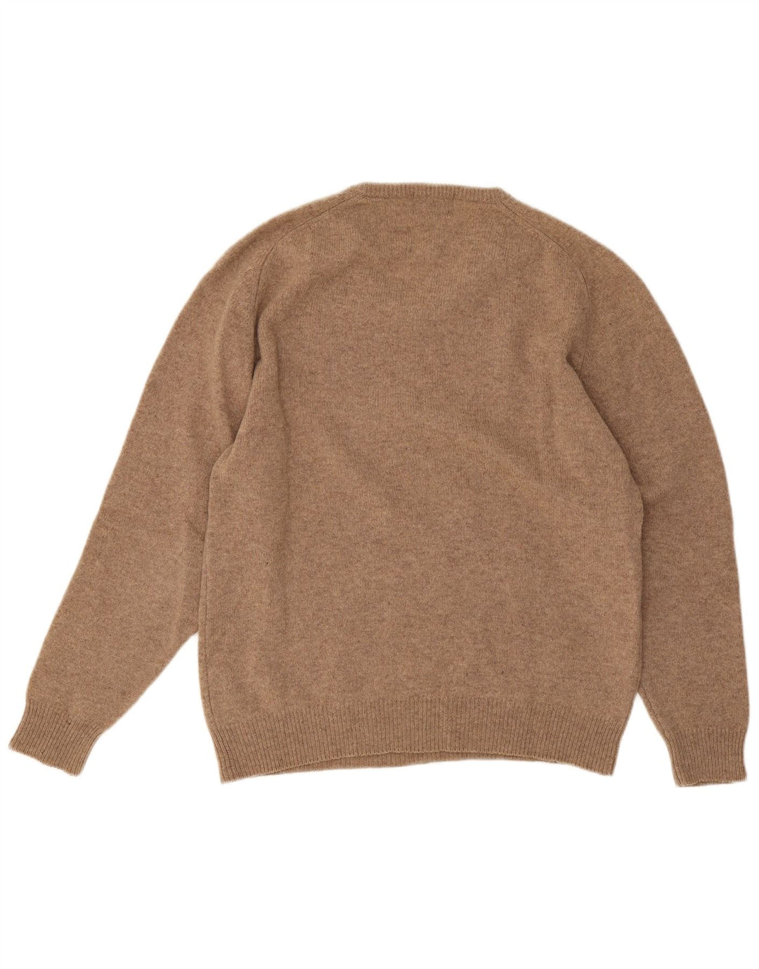 Kappa Pull Col V Homme Beige Moyen Laine d'Agneau