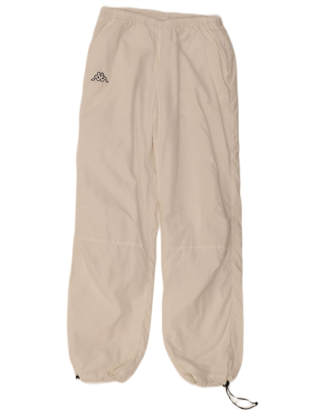 KAPPA Mens Tracksuit Trousers Joggers Large  White Polyester