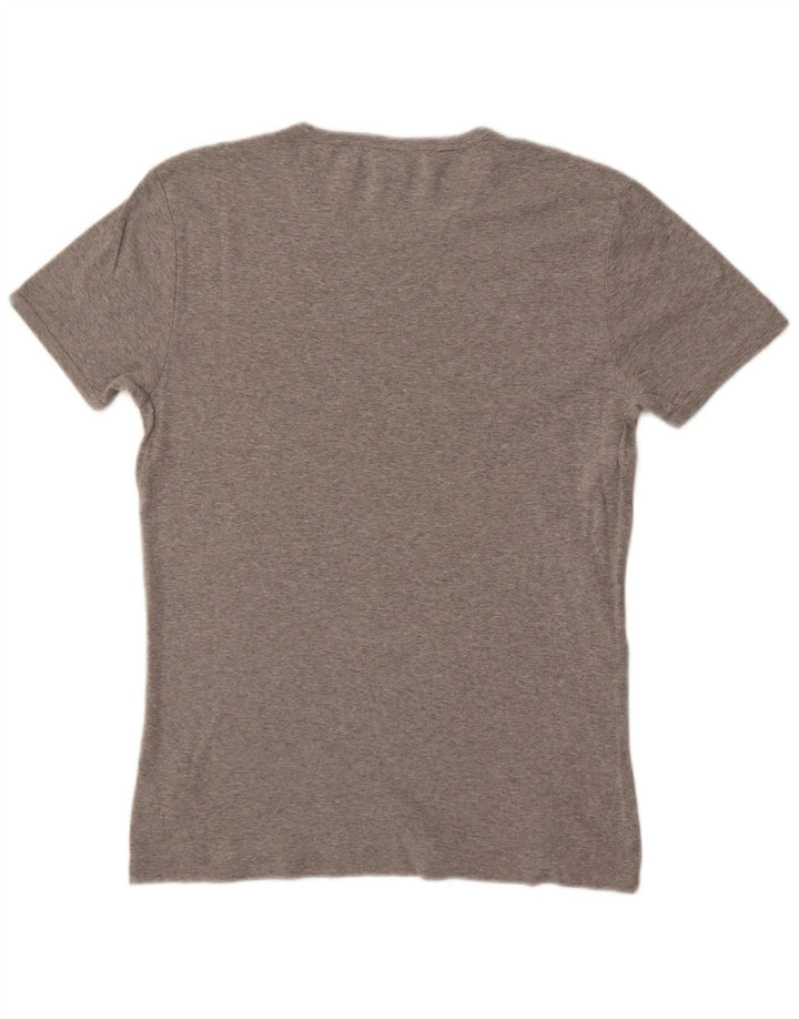 G-Star Homme T-Shirt Top Large Gris Moucheté Coton