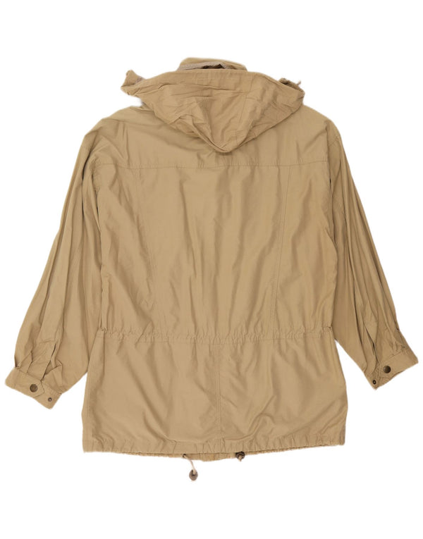 Camel Veste utilitaire à capuche pour homme UK 42 XL Coton beige