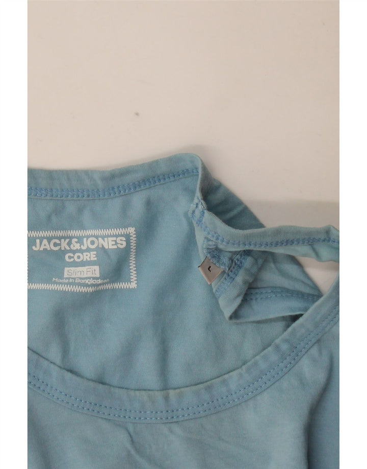 JACK & JONES Débardeur Core Slim Fit Graphic Homme Bleu Taille L