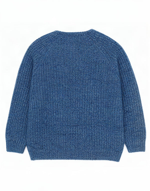 Joe Browns Pull Col Bateau Homme XL Bleu Acrylique Moucheté