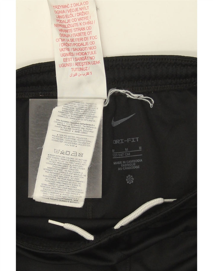 Short de sport Nike Dri Fit pour garçon 10-11 ans Noir moyen Polyester