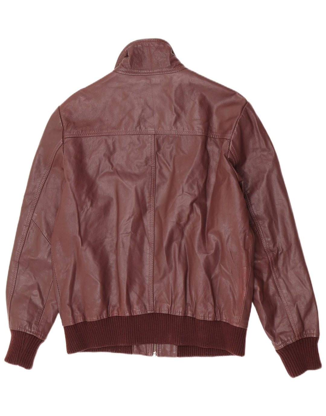 Selected Veste en cuir pour homme UK 40 Grand cuir marron