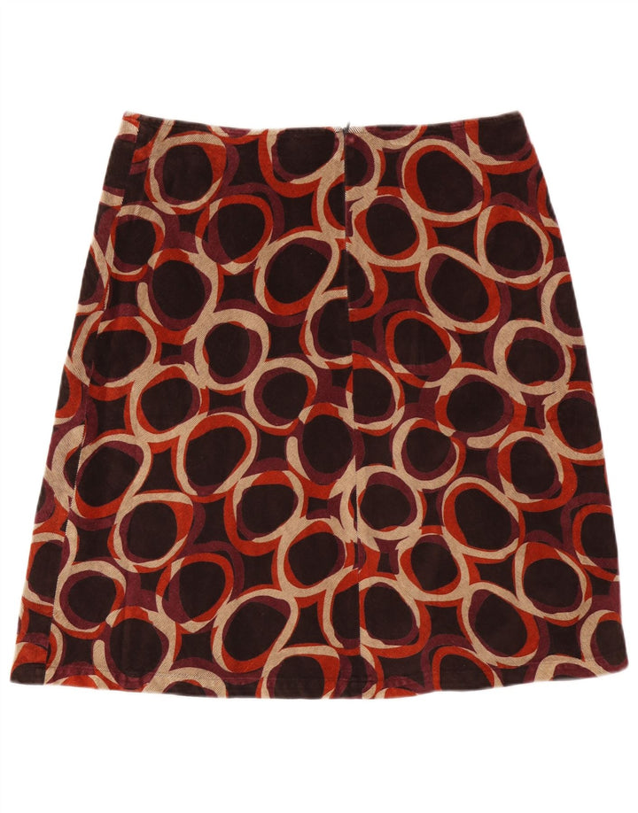 HOBBS Jupe trapèze pour femme UK 16 Large W34 en coton à pois multicolores