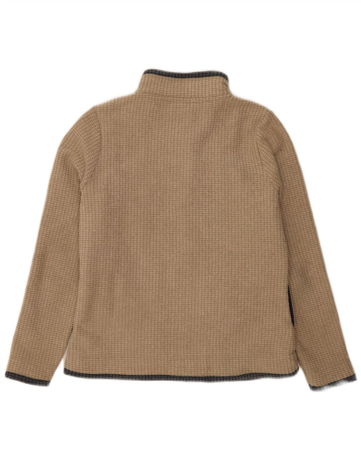 Weird Fish Veste polaire pour femme UK 12 Polyester beige moyen