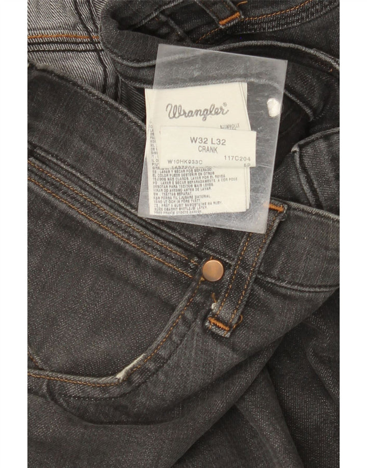WRANGLER Jean droit à manivelle pour homme W32 L32 gris coton