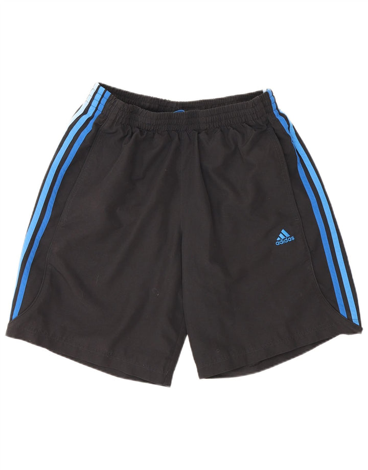Adidas Short de sport Climalite Homme Noir Moyen Polyester