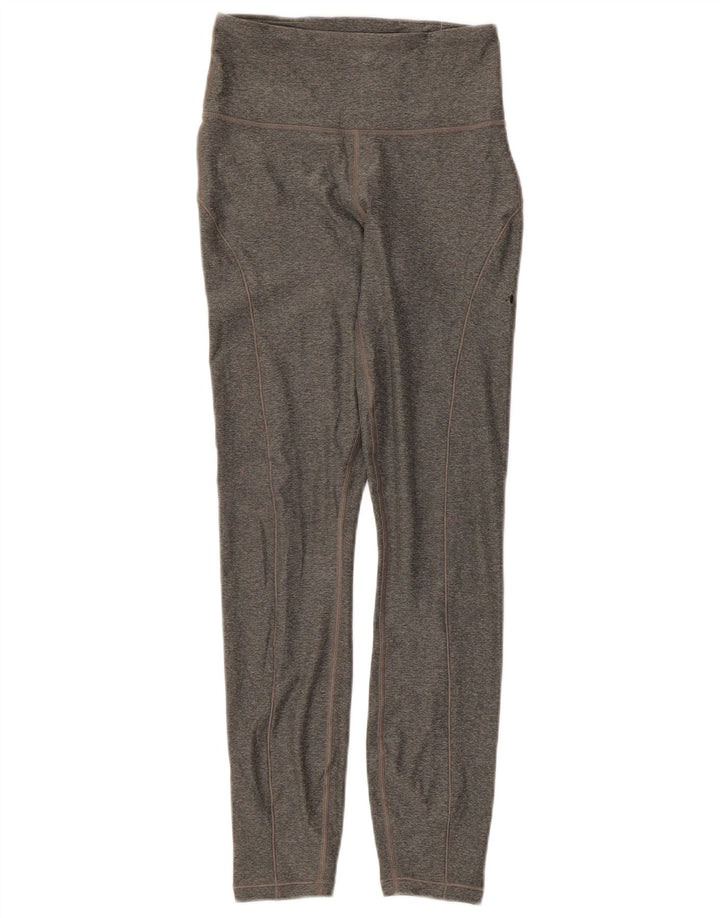 Puma Leggings Femme UK 4 XS Gris Moucheté