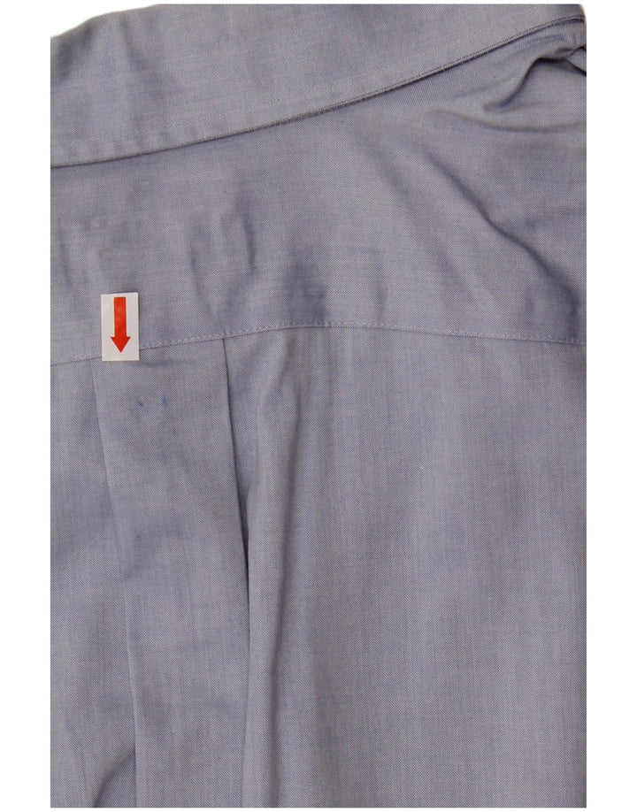 EDDIE BAUER Chemise décontractée à manches courtes pour homme en coton bleu 3XL