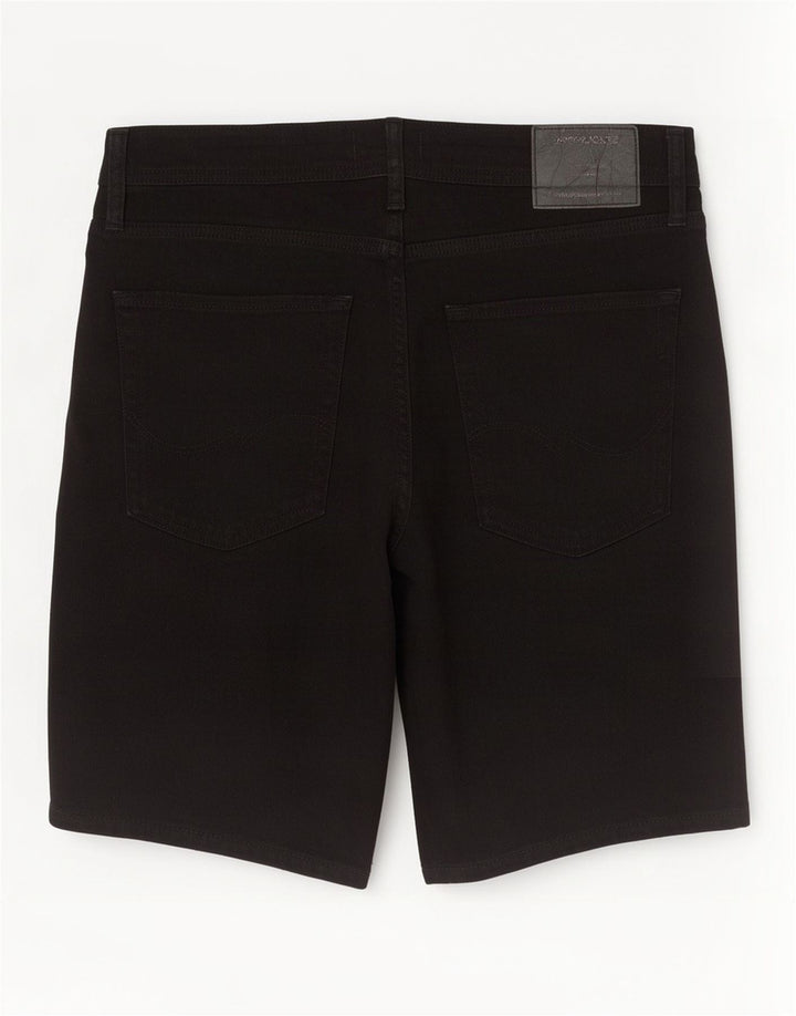 Jack & Jones Short en jean coupe classique pour homme, grand W34, coton noir