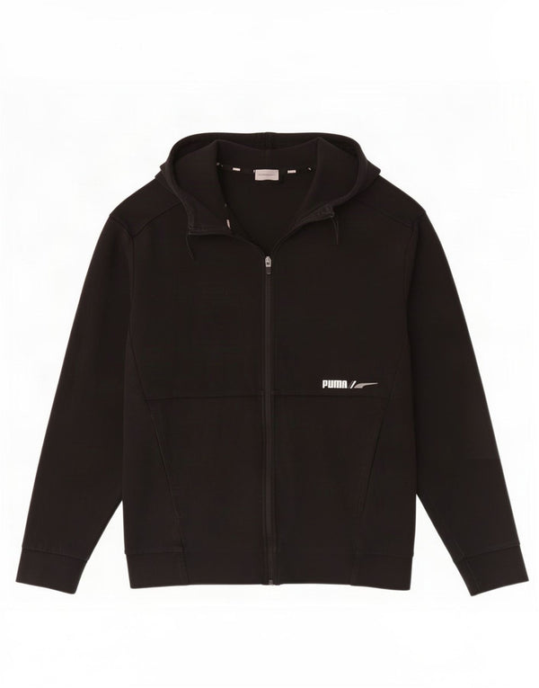 Puma Sweat à capuche zippé pour homme XL Noir Coton