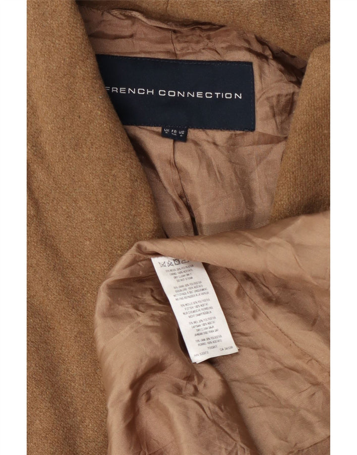 French Connection Manteau Femme UK 8 Petite Laine Beige
