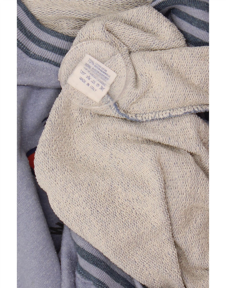 CAMPAGNOLO Hommes Vikings Graphic Sweatshirt Jumper IT 56 XL Bleu Coton