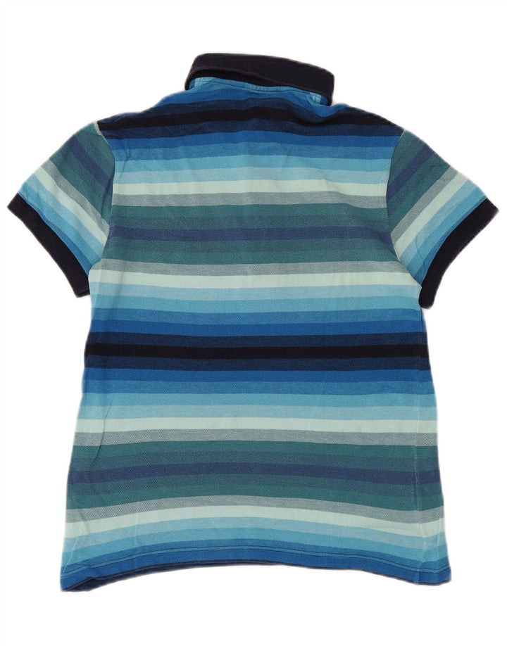 Lacoste Polo Homme Taille 3 Petit Coton Rayé Bleu
