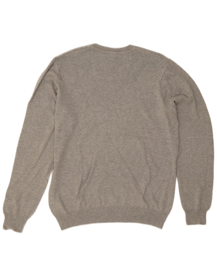Marks & Spencer Pull Blue Harbor Col V Homme Gris Moyen Moucheté