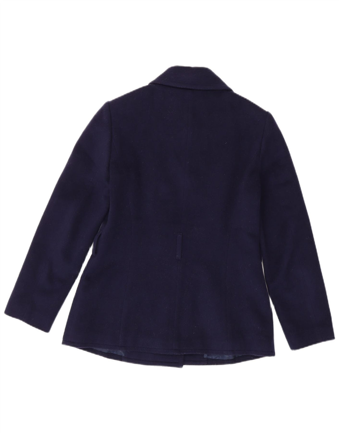 Brooks Brothers Caban Femme US 2 XS Bleu Marine Laine