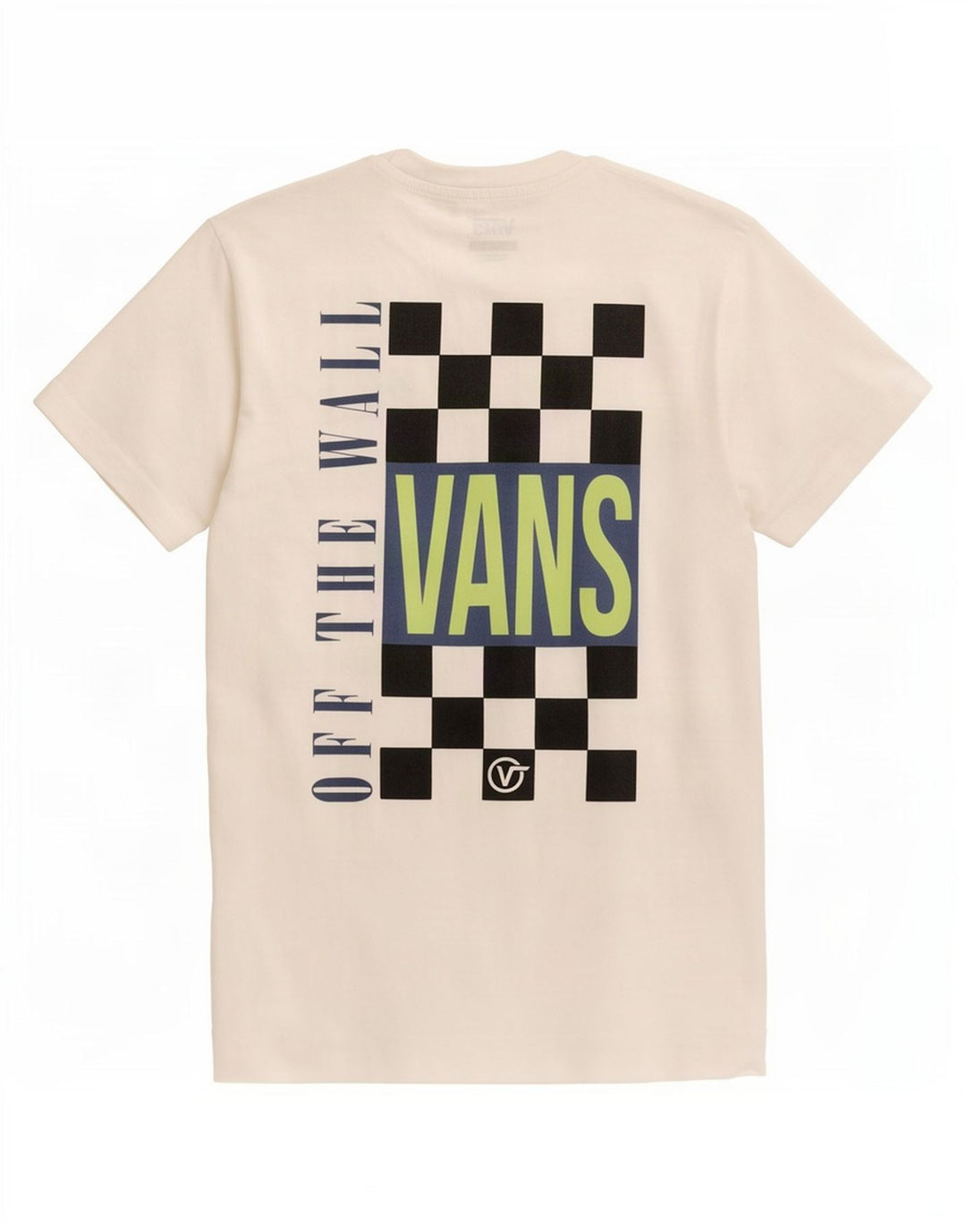 Vans T-shirt graphique pour hommes, petit haut en coton blanc