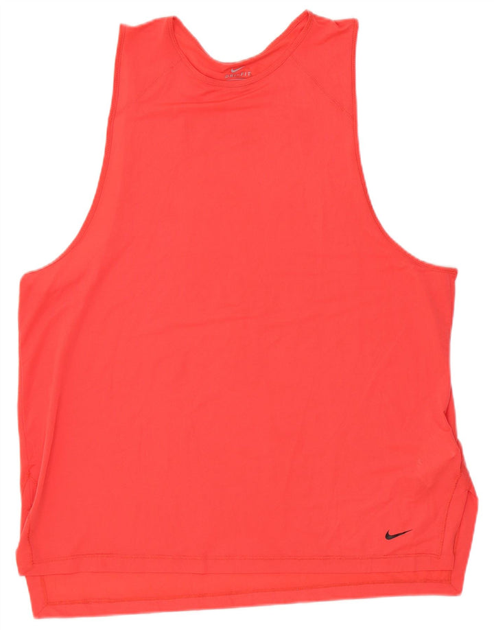 Nike Hommes Débardeur Grand Rose Polyester Sports