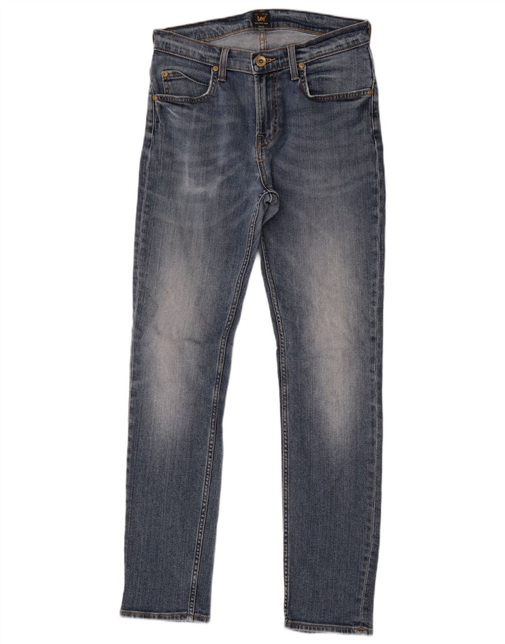 Lee Jean Slim Rider Homme W29 L32 Bleu Coton