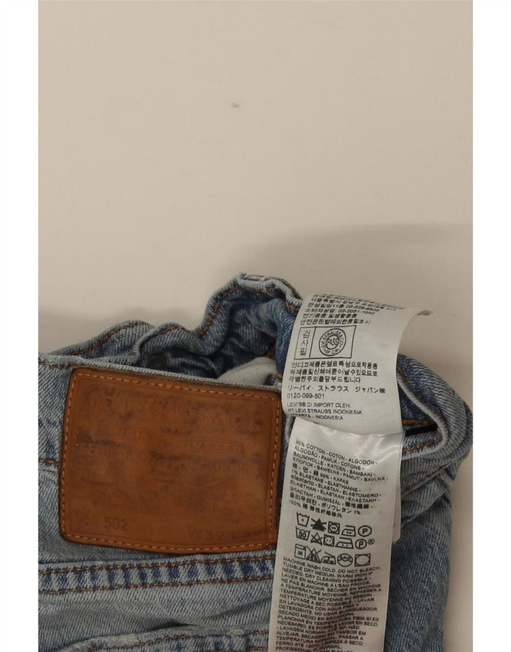 Levi's Jean Droit 502 Homme Bleu W32 L30 Coton