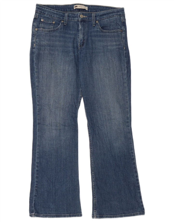 Levi's Jean Bootcut 518 Super Low Femme W30 L30 Bleu Coton