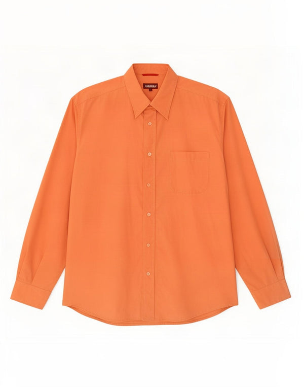 Carrera Chemise Homme XL Orange Coton